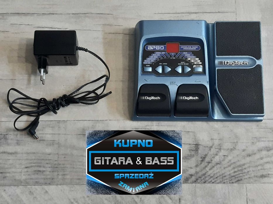Multi-efekt Basowy Digitech BP 80 -efekty-perkusja - lub dodam Gratis