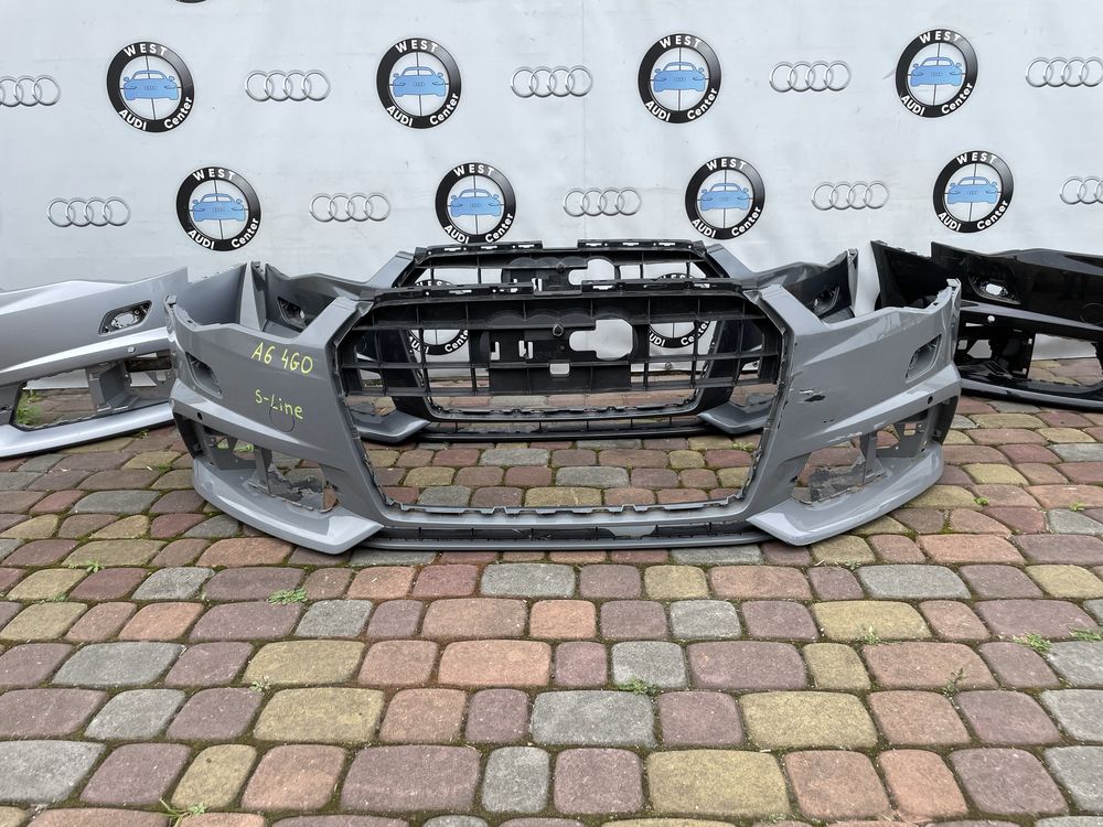 Audi A6 C7 S Line бампер передній ауді а6 с7 бампер передній А6с лайн