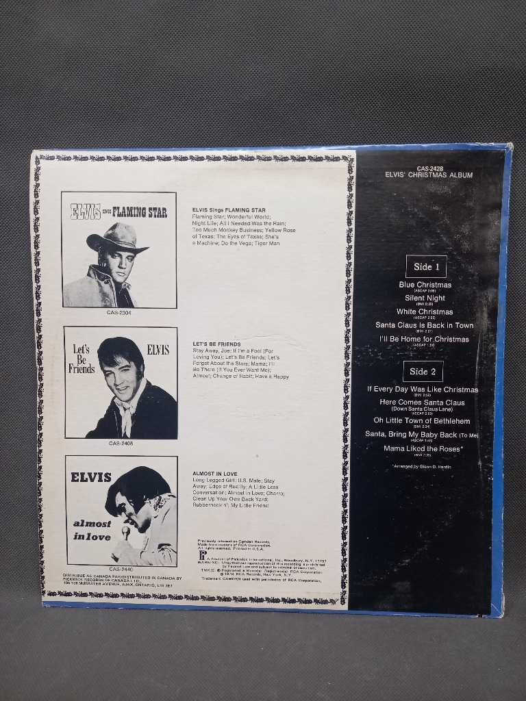 Elvis Presley. Christams Album. USA, płyta winylowa