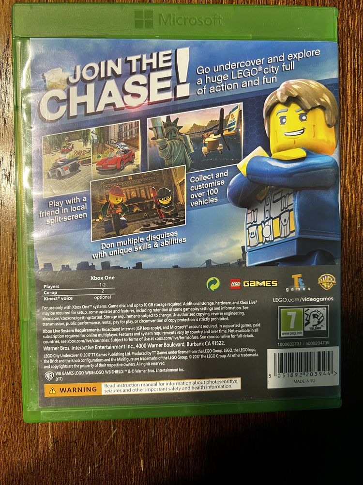 LEGO CITY Tajny Agent Gra na Xbox One