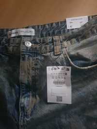 Bershka jeansy szerokie nogawki nowe