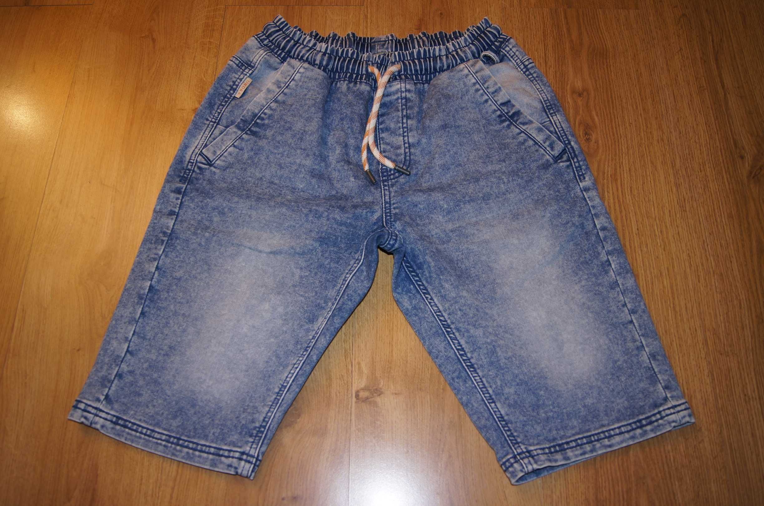 Krótkie spodenki/szorty jeansowe jogger Cropp W30