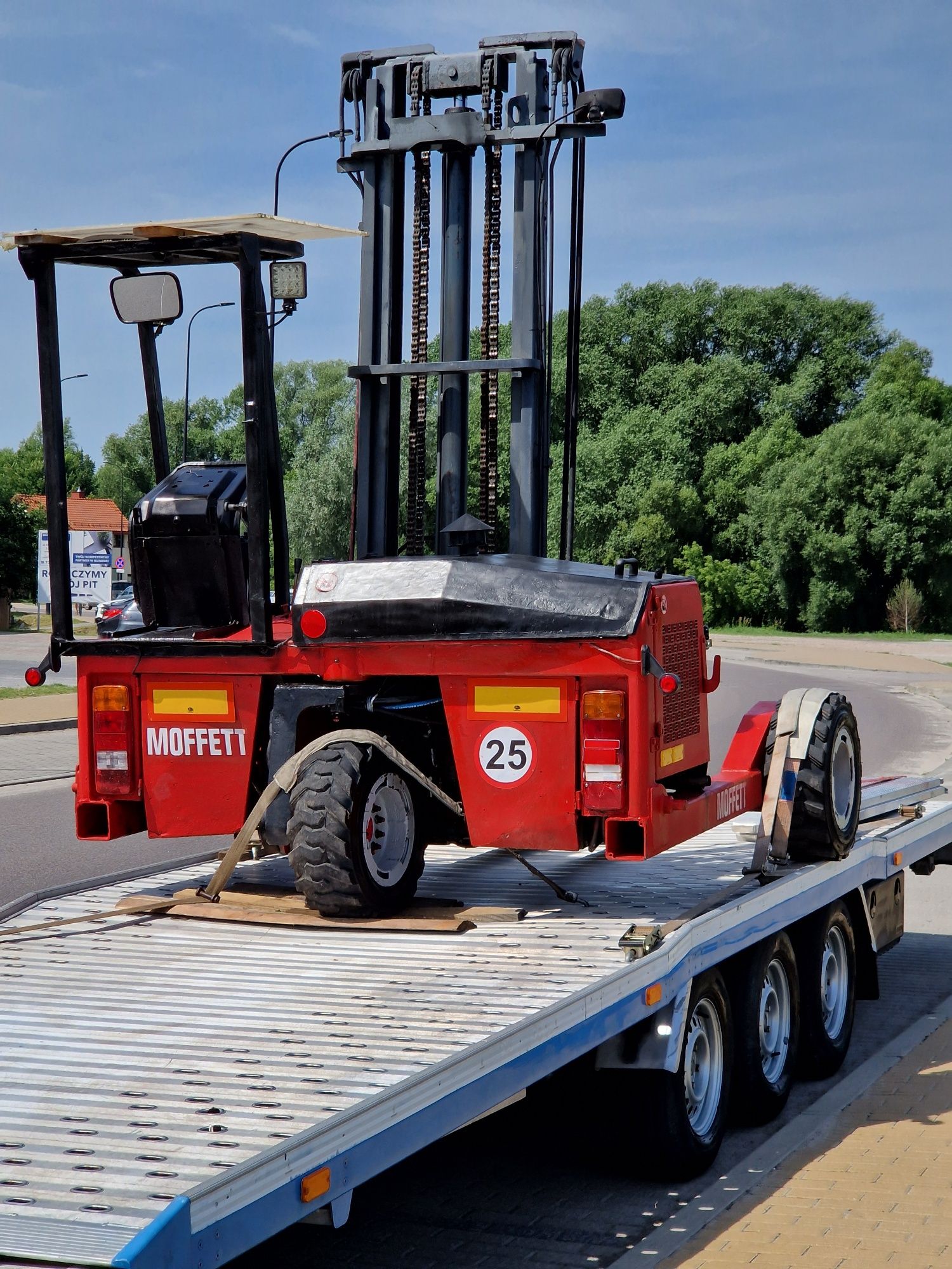 Wózek widłowy MOFFETT M4 20.03 STM  M4-25.3 NX wózek widlak maszt CIAG