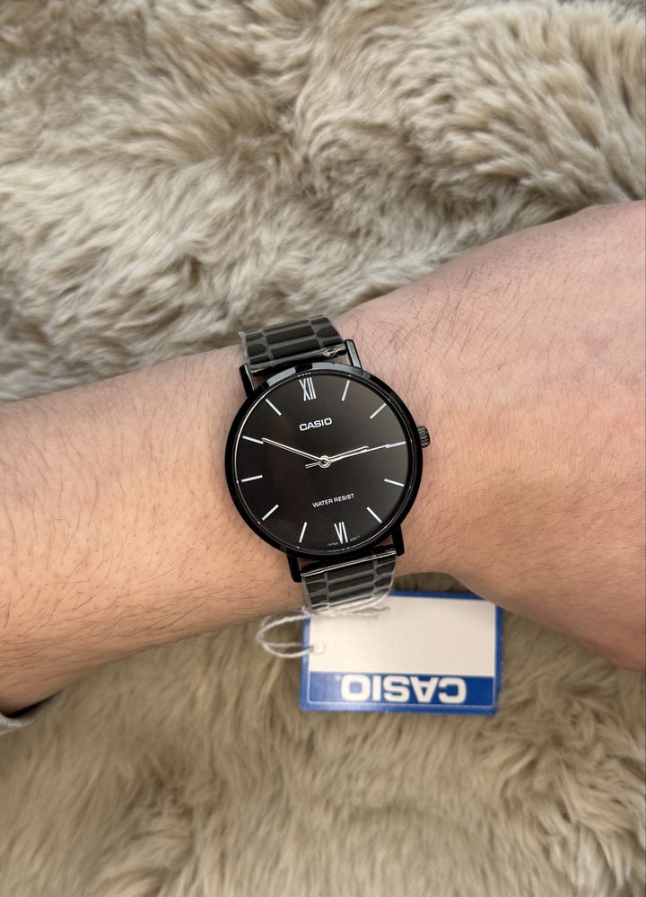 Чоловічий годинник Casio MTP-VT01B ОРИГІНАЛ мужские часы оригинал