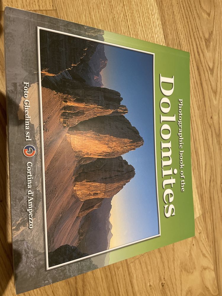 photographic book of the dolomites album Dolomity