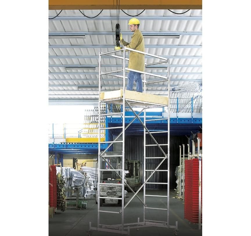 Andaime Profissional Svelt Millenium – Altura de Trabalho até 9,18 m