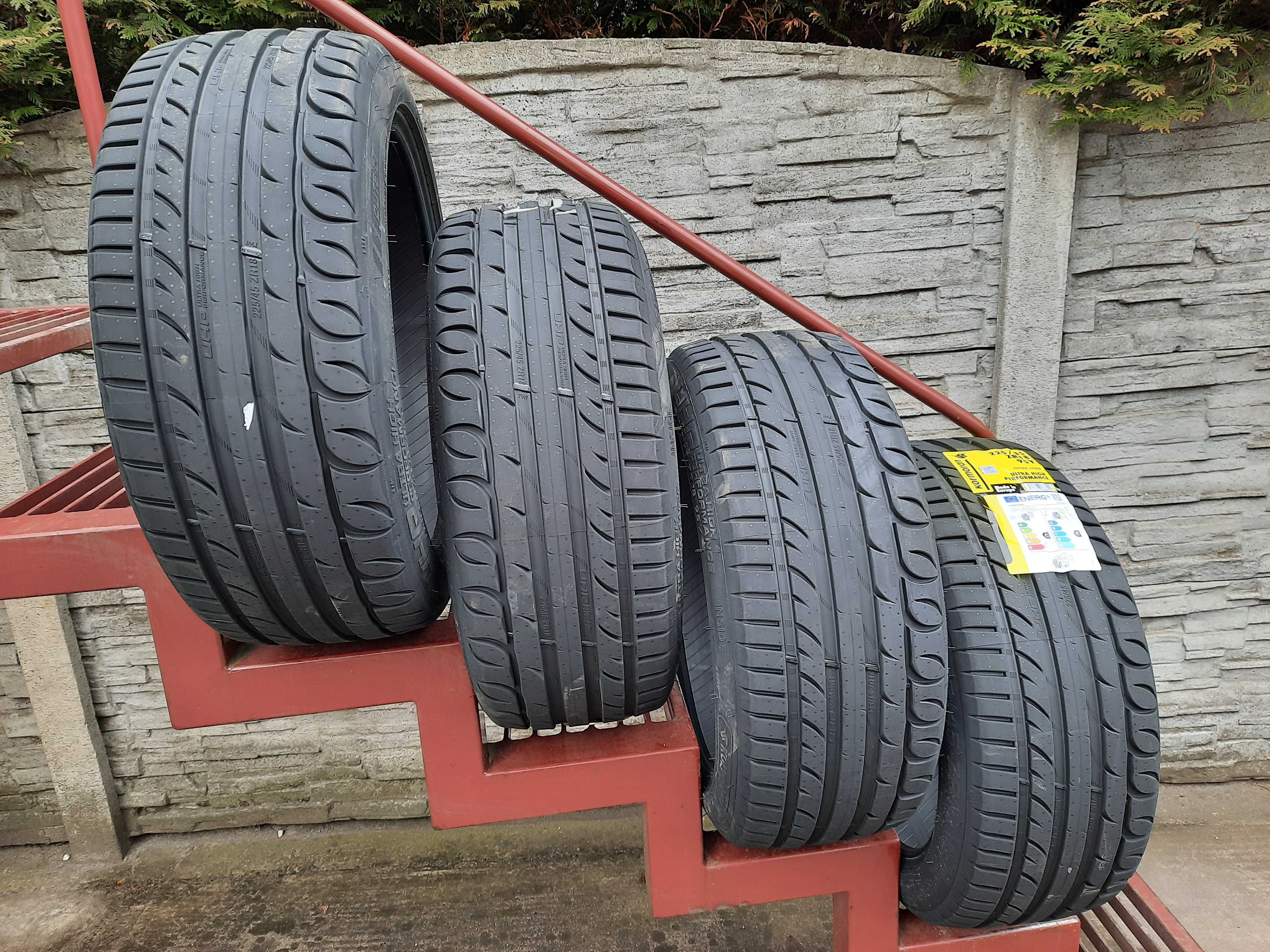 4 Opony letnie NOWE 225/45 R18 Kormoran UHP Montaż i wyważenie Gratis!