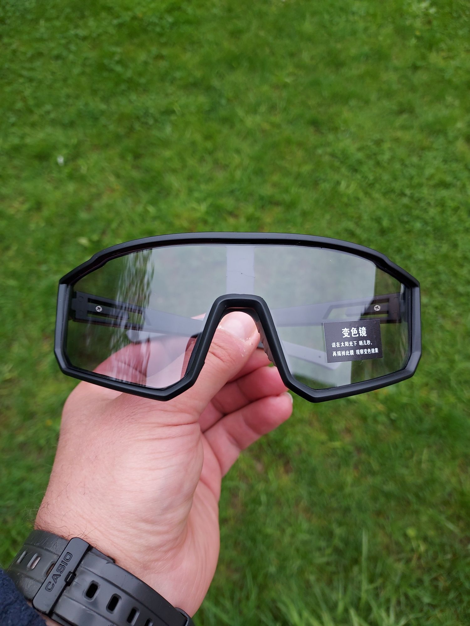 NOWE PHOTOCHROMIC okulary sportowe rowerowe do biegania