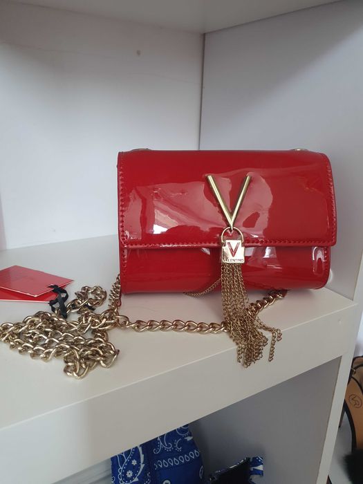 Piekna torebka Valentino Czerwonokrwista Nowa