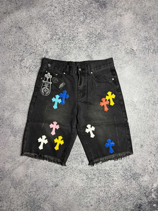 ‼️РОЗПРОДАЖ‼️ Шорти Chrome Hearts drip drill