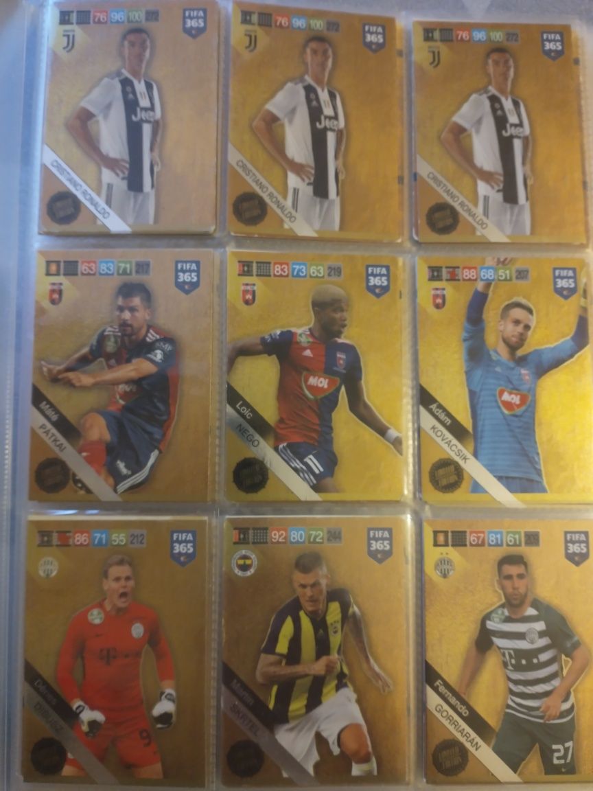 Karty limited edition edycji FIFA 2018 - 2019  "Duży wybór"