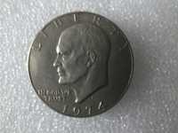 Moneta ONE DOLLAR 1974 D Eisenhower LIBERTY