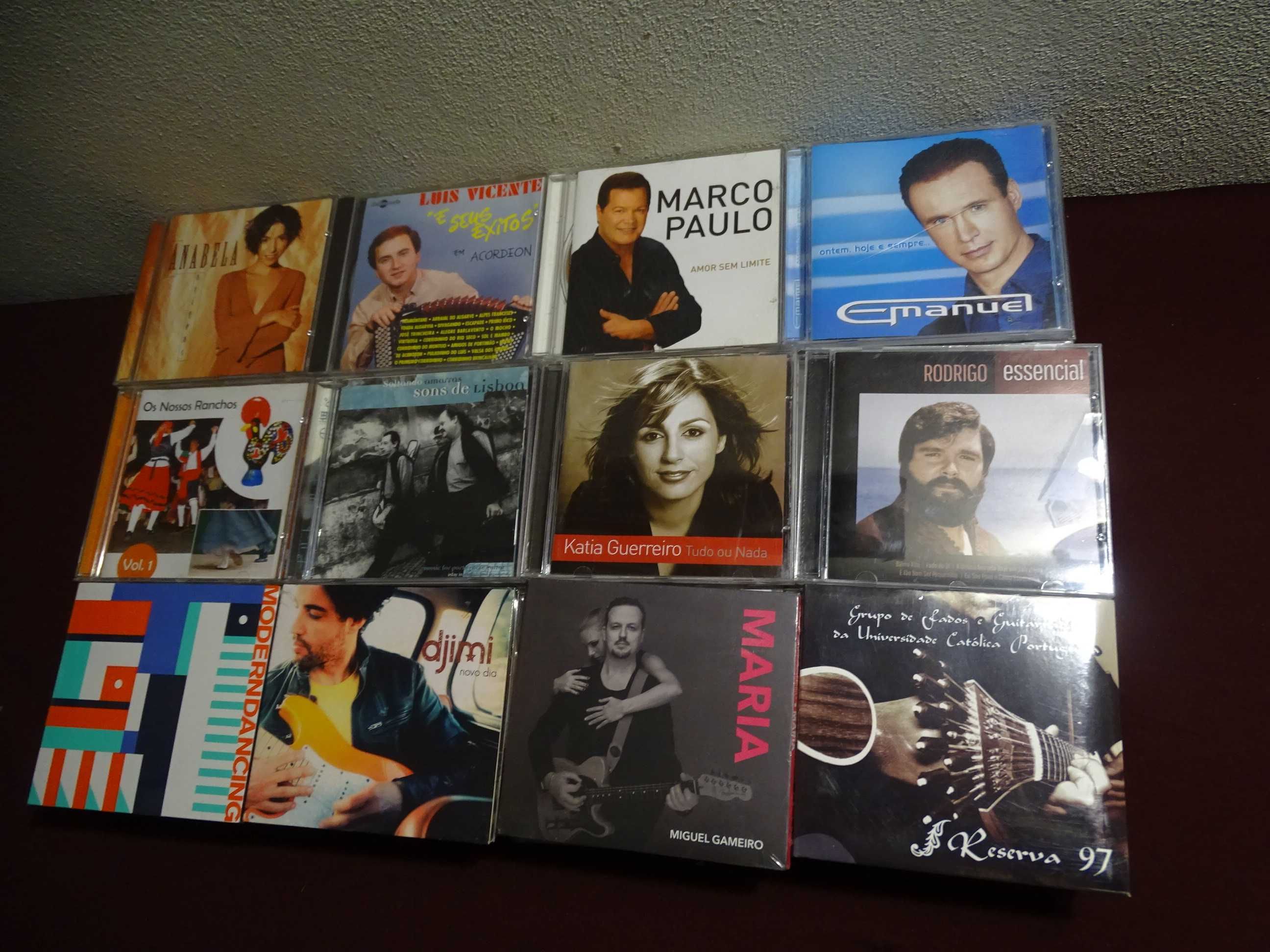 CDs musica Portuguesa/Em bom estado-3 euros cada artigo