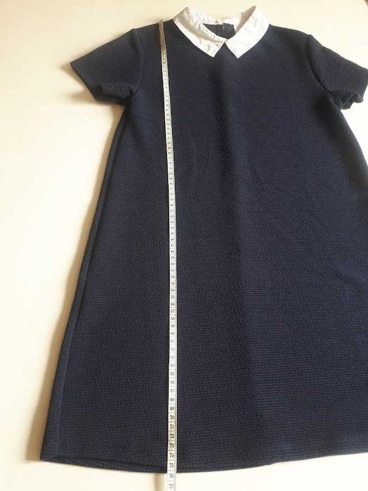 Vestido Zara 11-12 anos azul com gola