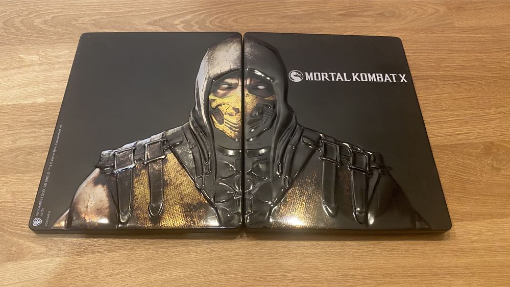 Mortal Kombat 10 ps4 gra i unikatowy steelbook