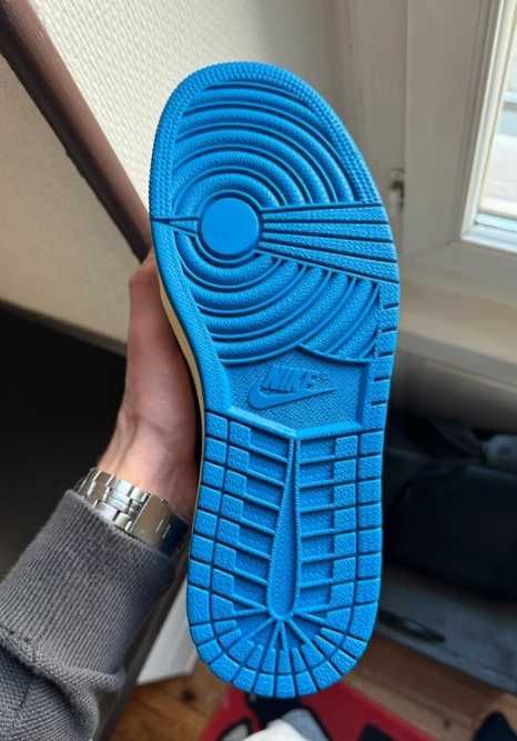 Jordan 1 Low Fragment x Travis Scott bule EU 41
