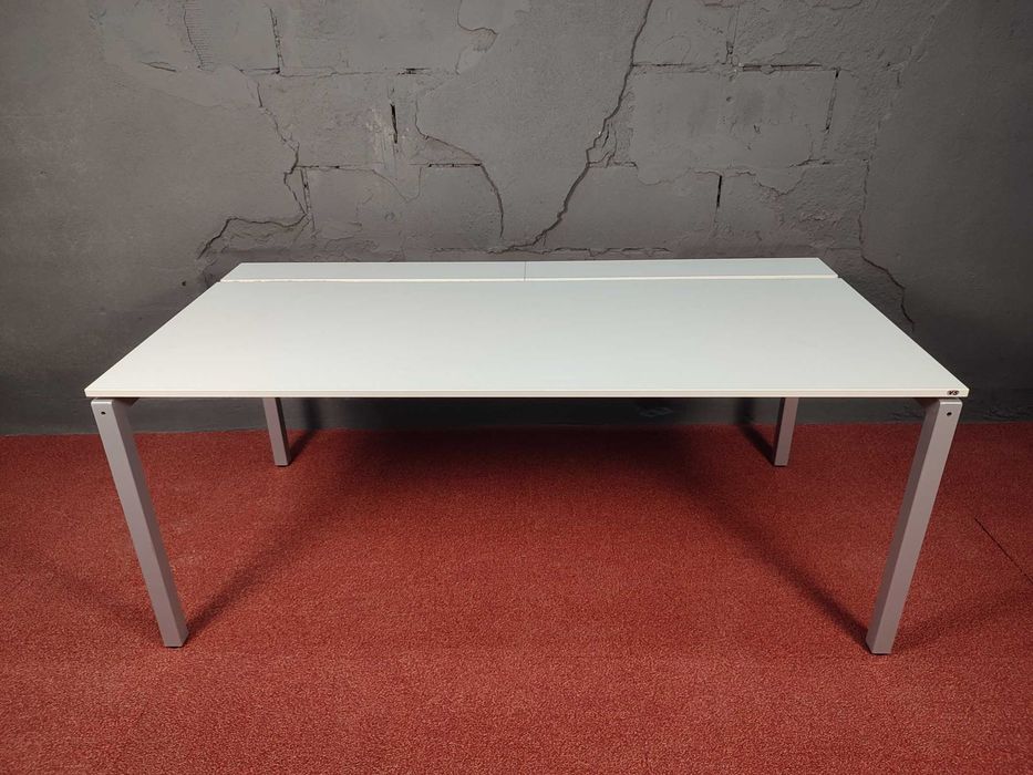 Biurko 160x80cm home office regulacja wysokości organizer na kable VS