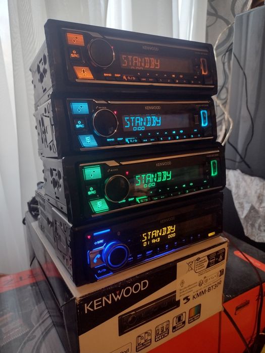 Автомагнитола процессорная Kenwood kmm 306