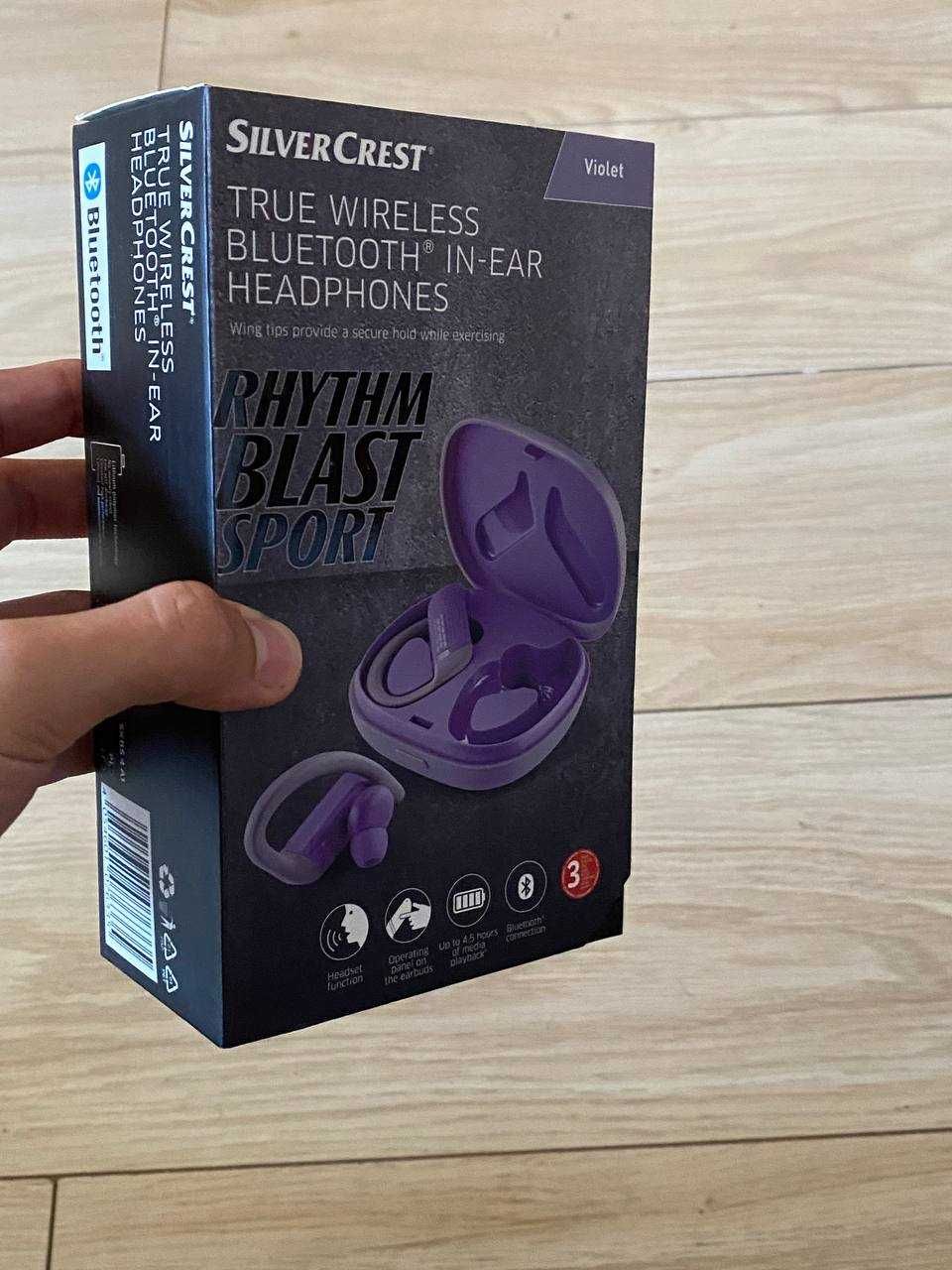 Słuchawki douszne silvercrest rhythm blast sport