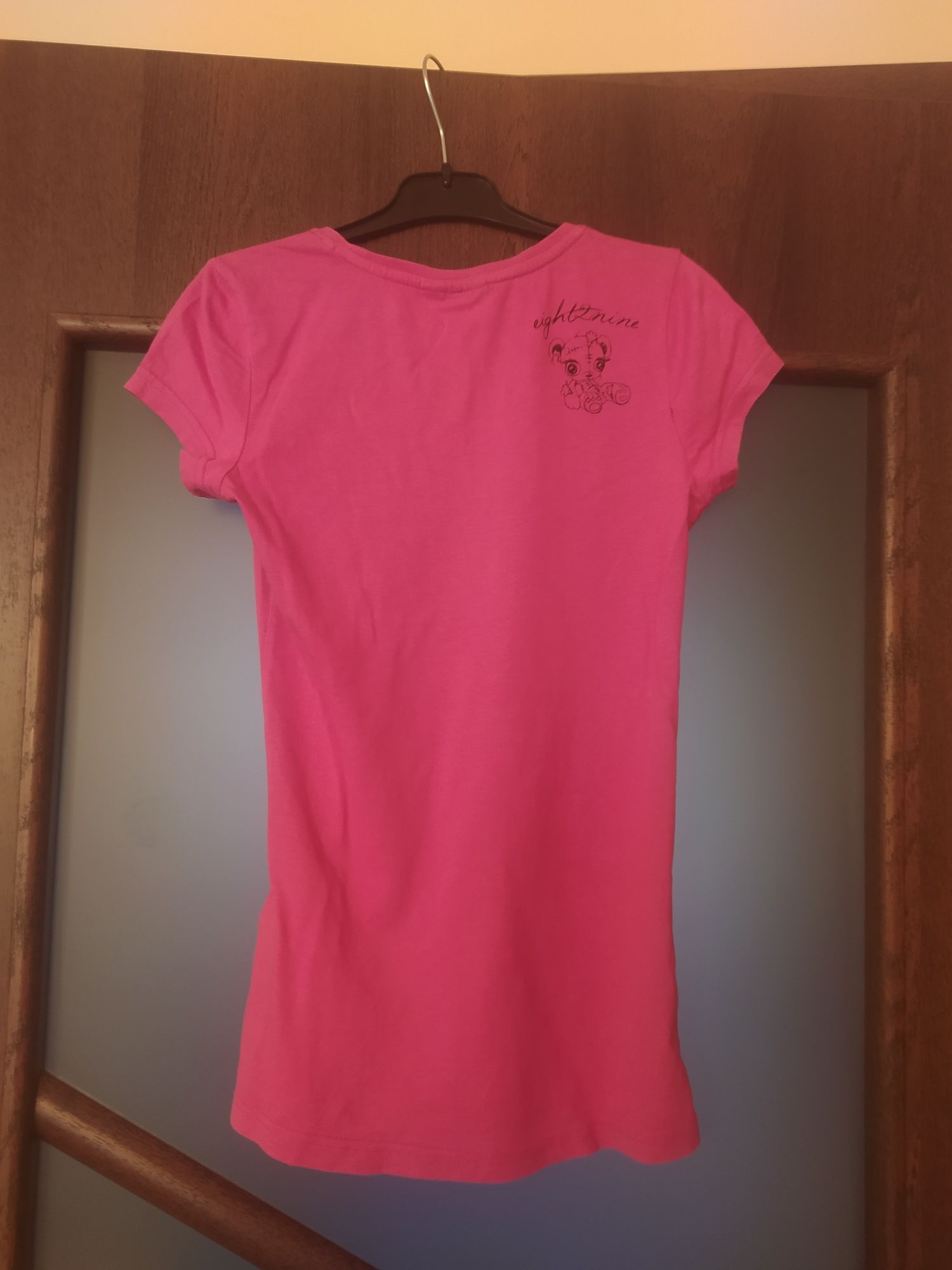 Piżama bluzka bawełniana koszulka t-shirt rozmiar S 36