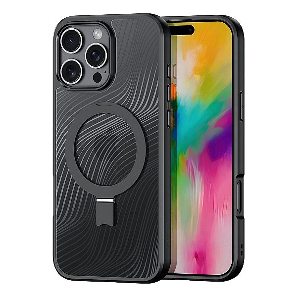 Etui Dux Ducis Aimo Mag z MagSafe i podstawką na iPhone 16 Pro Max - c