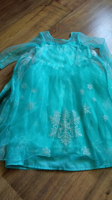 Suknia ELSA elza kraina lodu na bal H&m