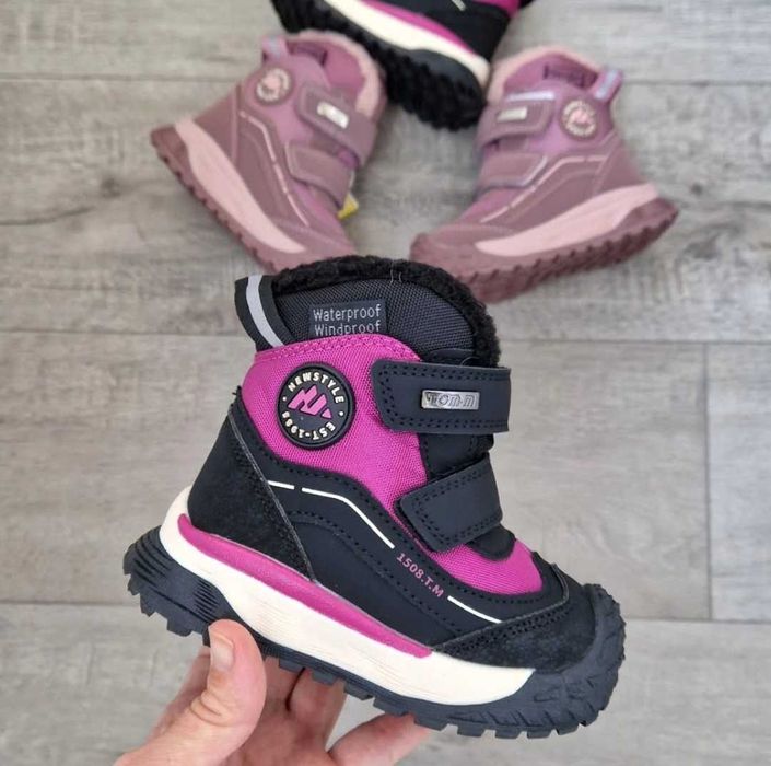 Взуття зимові чобітки для дівчинки