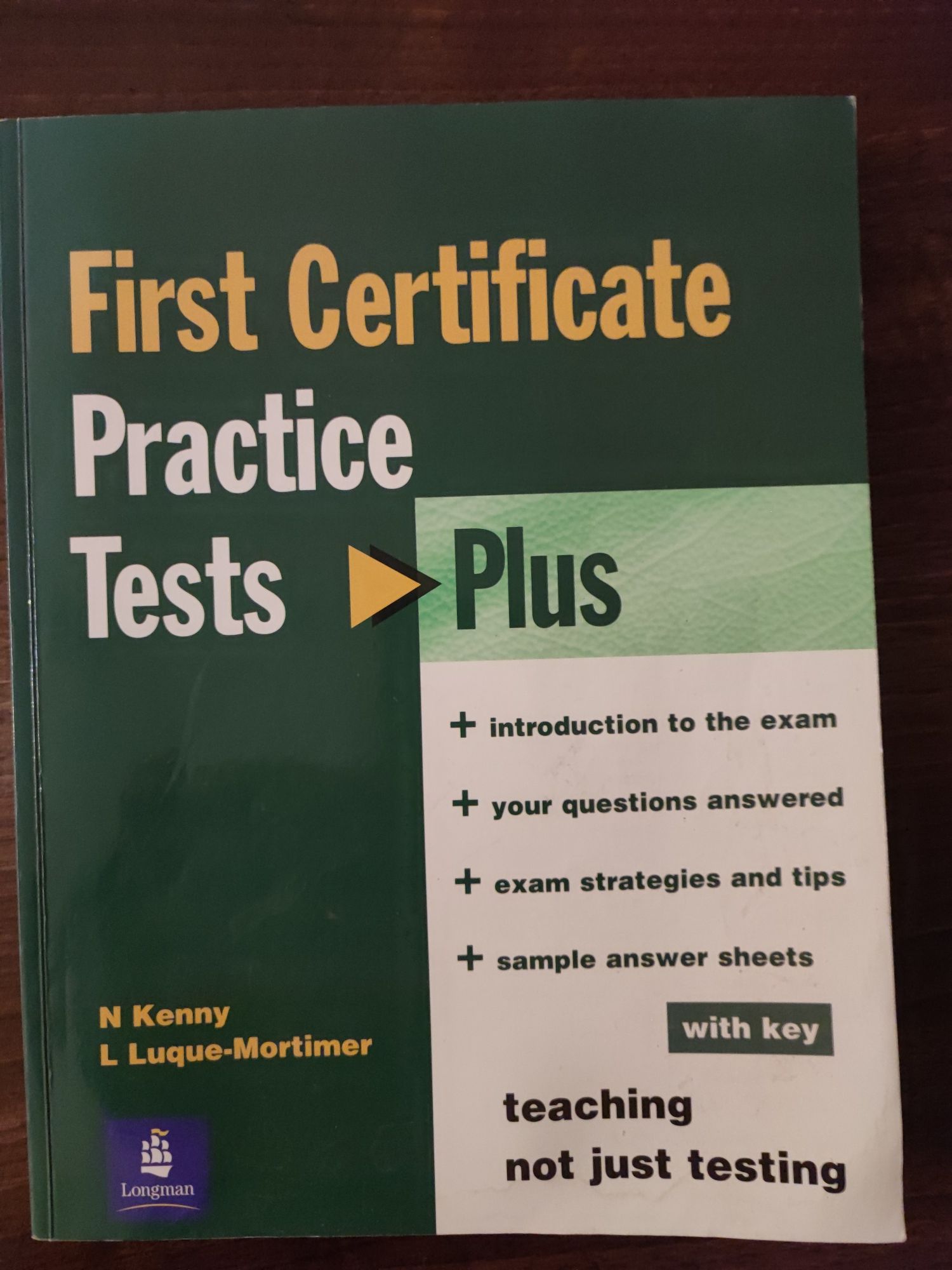 FCE First Certificate Practice Tests