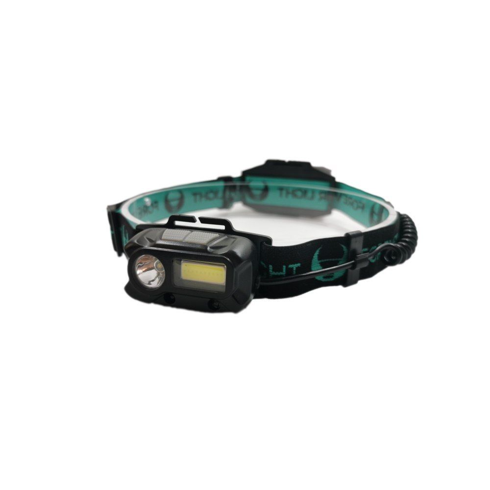Latarka czołowa LED Sporty XP-E 3W + COB 3W 160lm 1200mAh Li-Ion