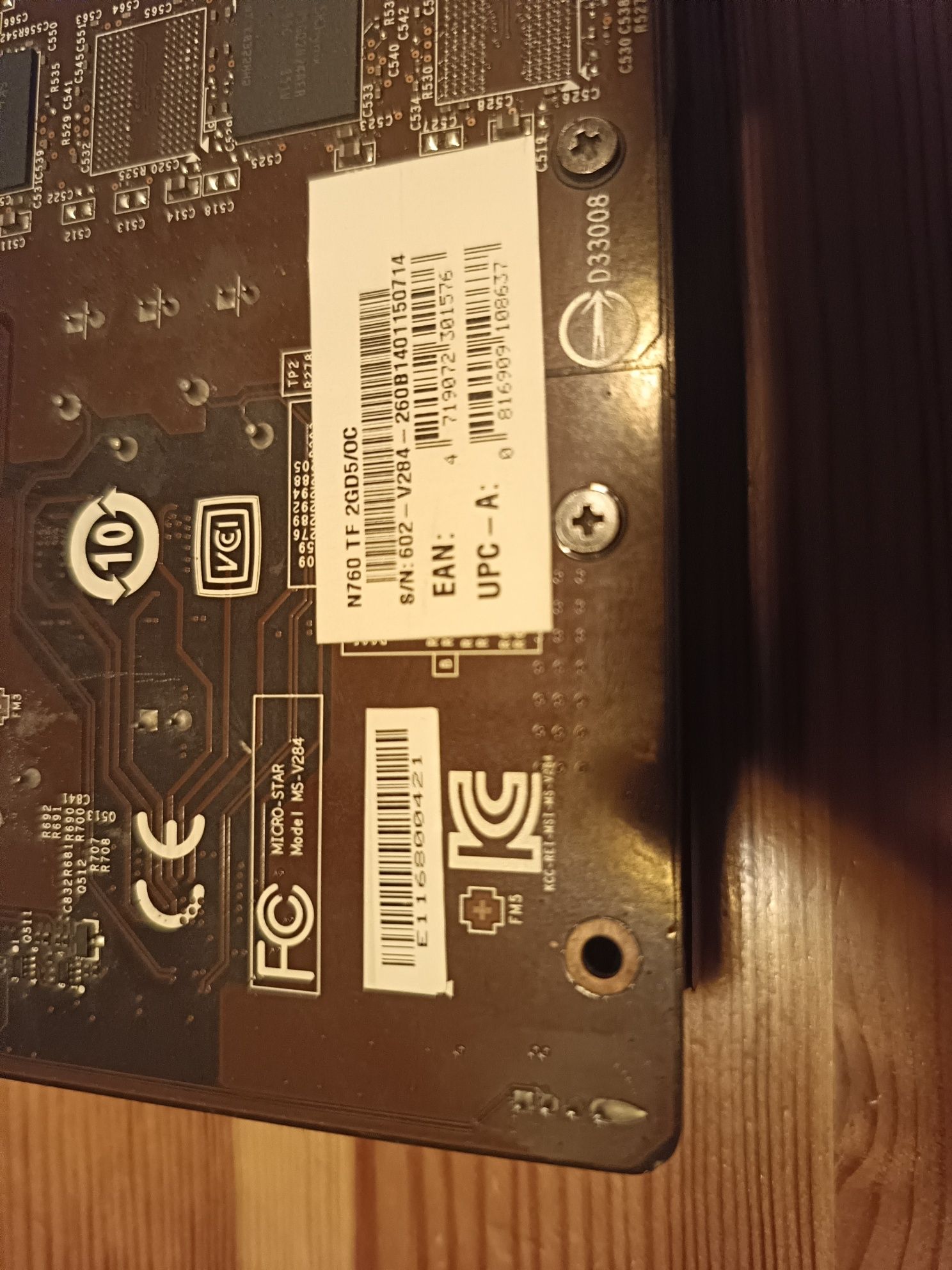 Karta graficzna msi GTX 760 tf