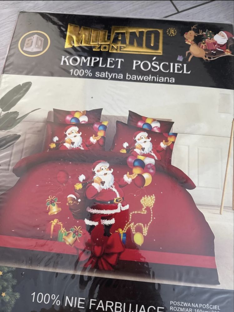 Nowa posciel swiateczna…