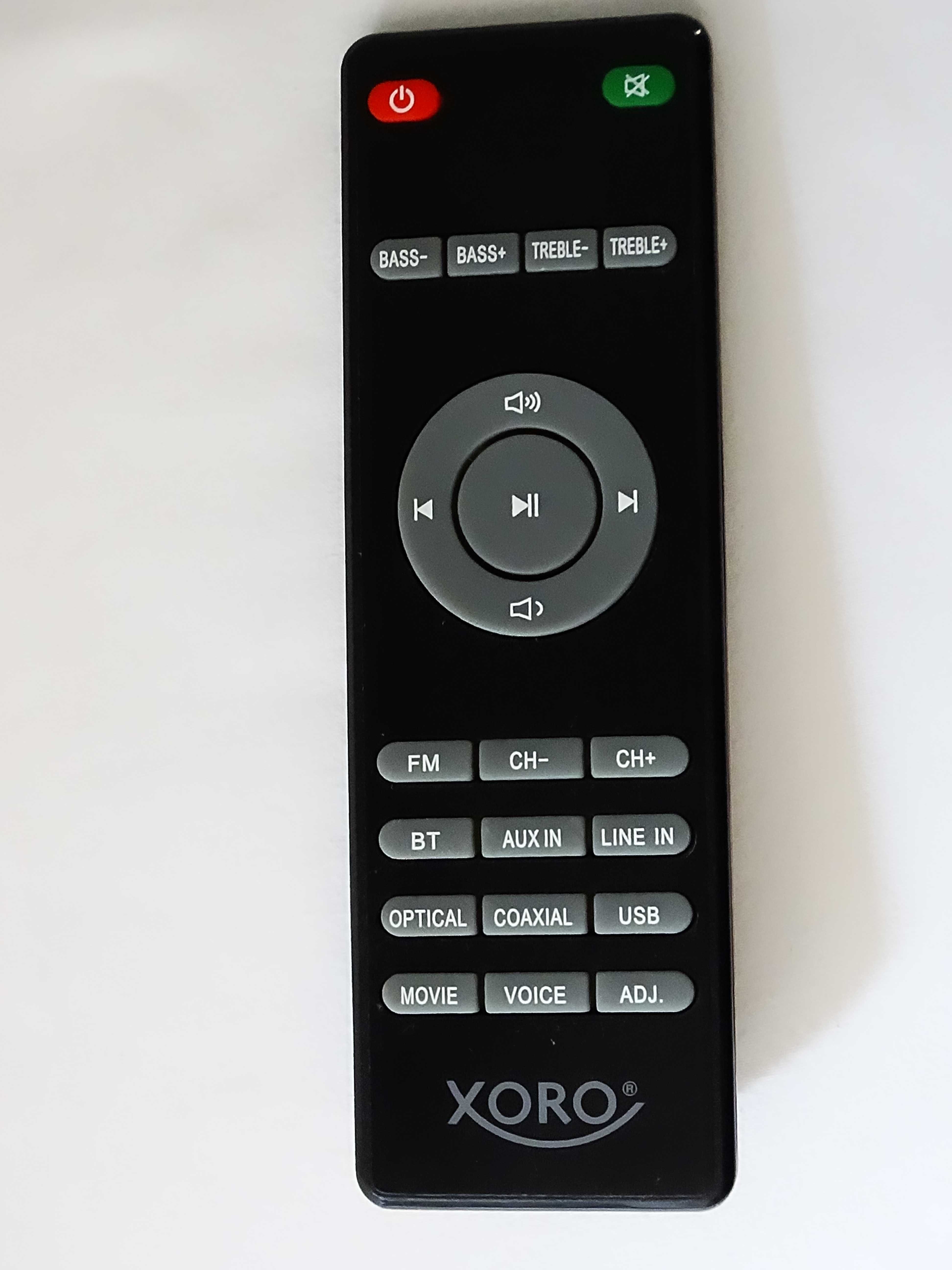 Xoro HSB 75 soundbar z subwooferem, moc 48 W i system audio 2.1.
