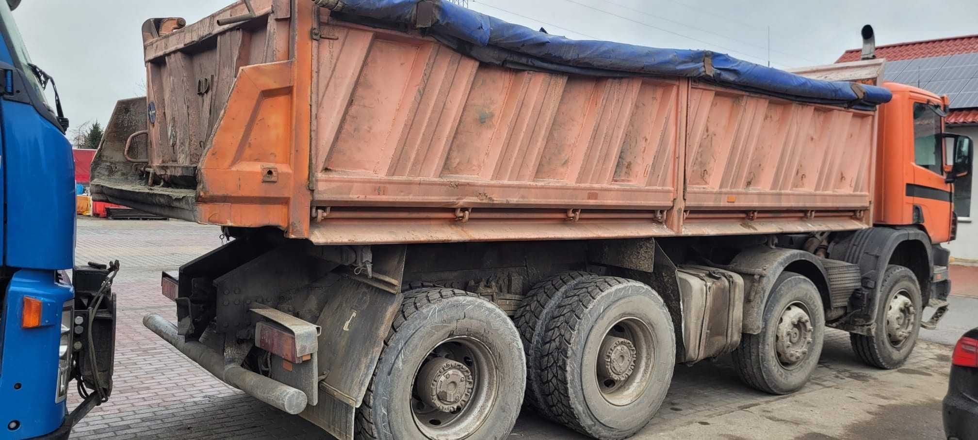 Wywrotka Scania 124 hydroburta