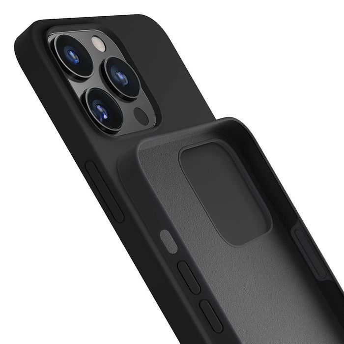 Etui 3mk Silicone Case na iPhone 14 Pro - czarne