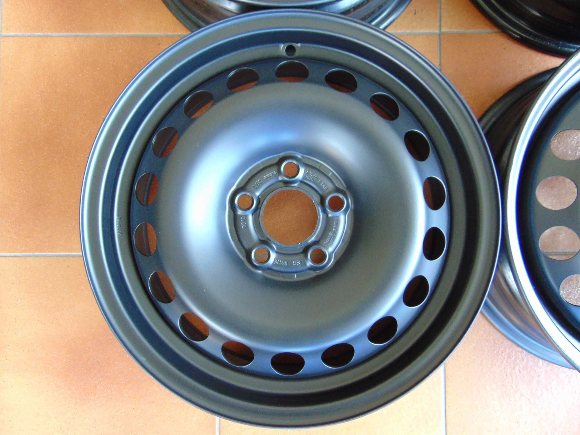 Felgi Stalowe 15'' 5,5x15 ET40 AUDI A1 18- IBIZA V 17- FABIA POLO kpl.