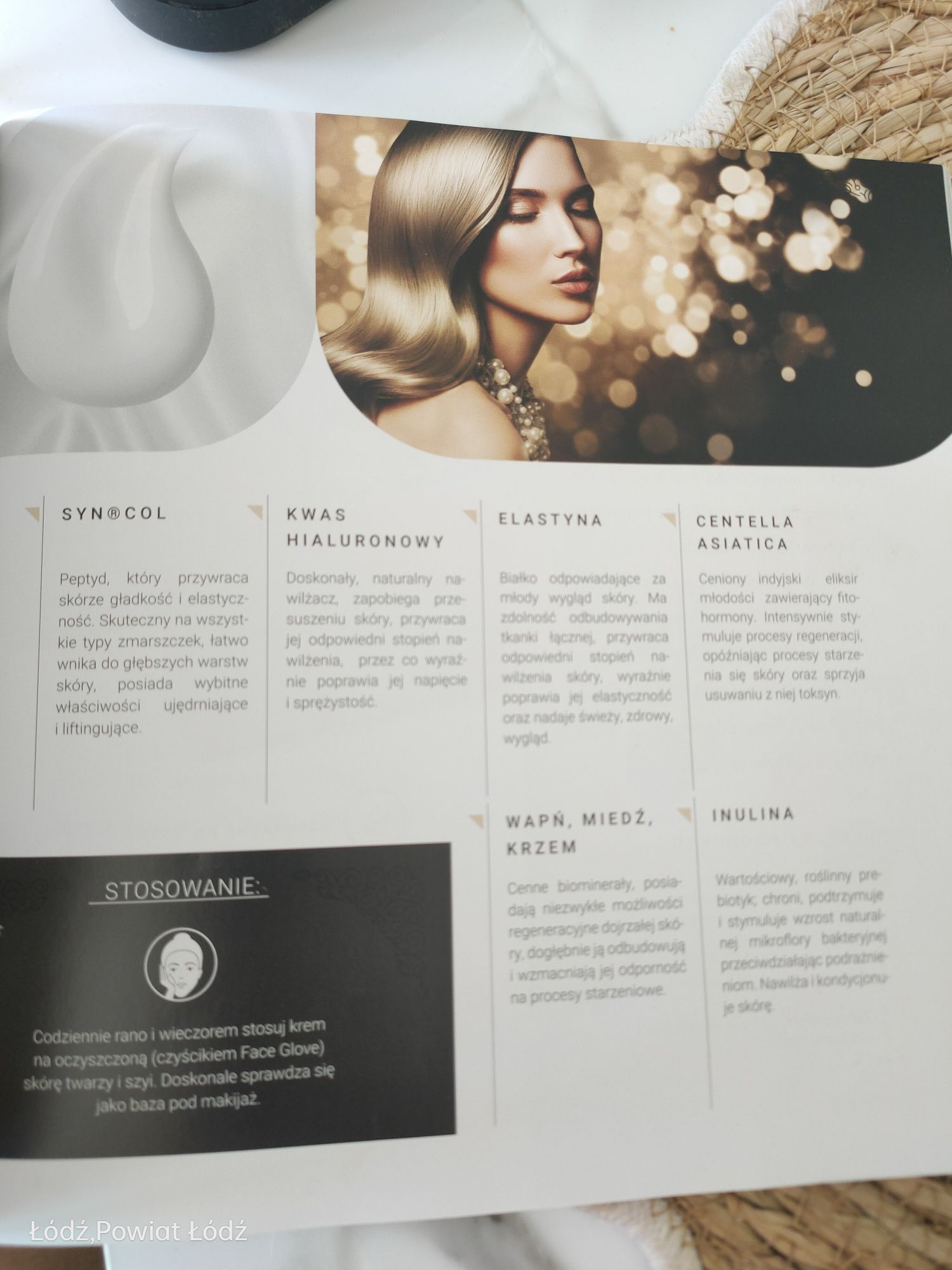 Kremowe serum do twarzy szyi i dekoltu Raypath