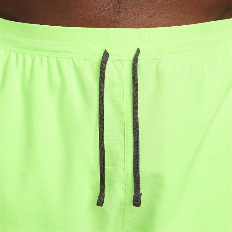 Nike | Men's Stride Dri-FIT 5" Hybrid Running Shorts - Lime Blast
