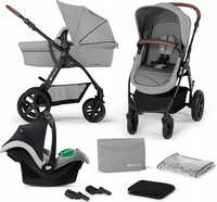 Wózek dziecięcy wielofunkcyjny 3w1 Moov Ct + Mink Pro i-Size Kinderkra