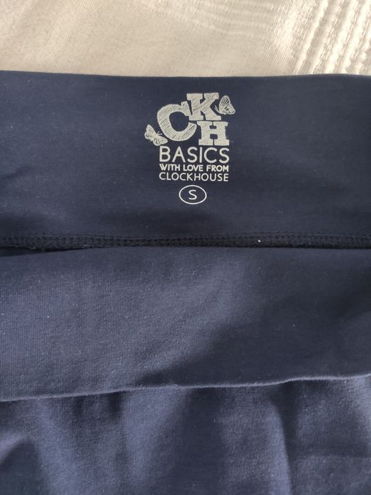 Granatowy Mini top z c&a