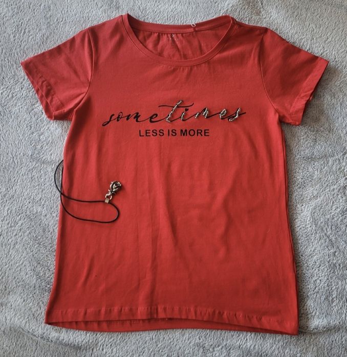 Koszulka moraj czerwona L