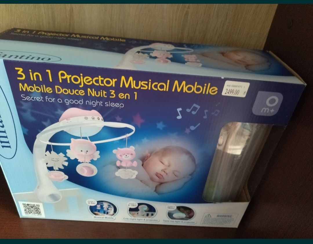Музикальний мобіль дитяча іграшка