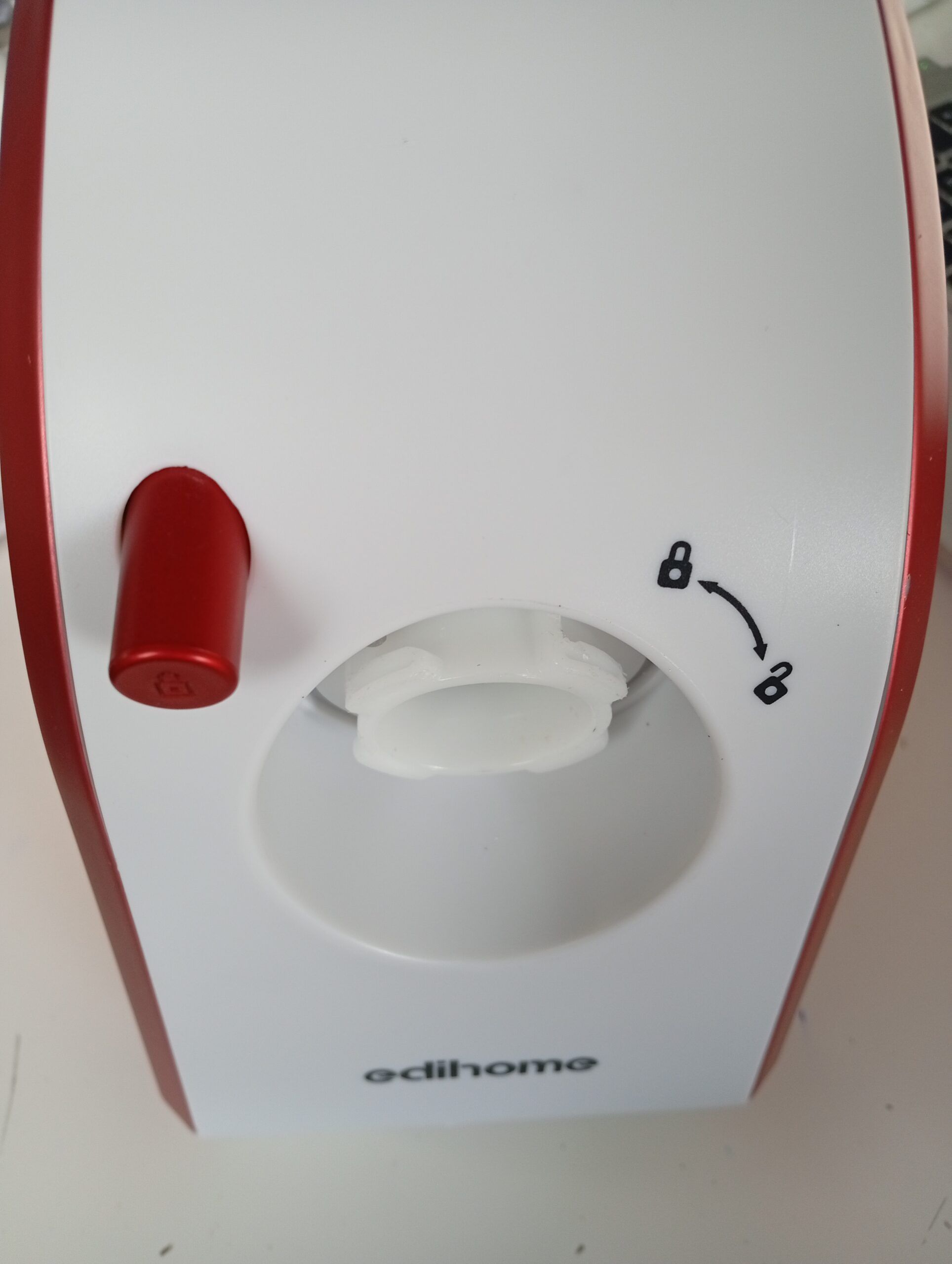 Edihome Elektryczna maszynka do mięsa 2200W z 3 płytami tnącymi