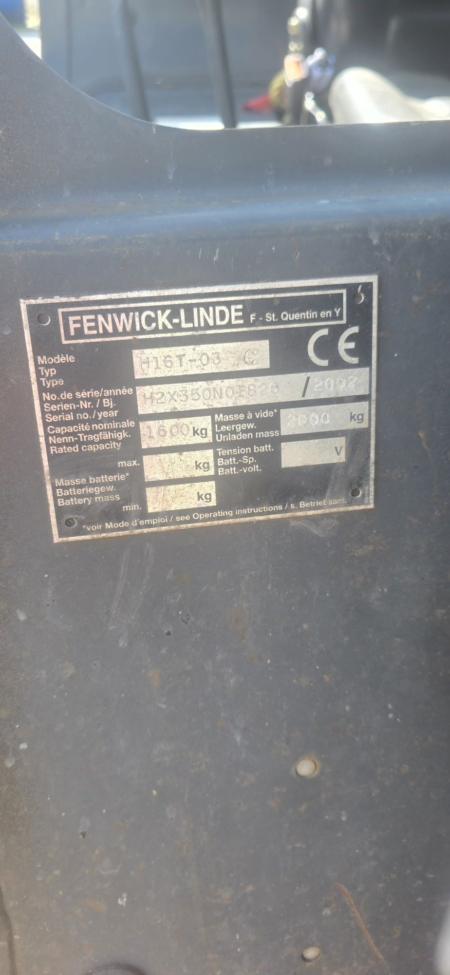 Wózek widłowy Linde benzyna  + lpg 2002 r dodatkowe funkcje