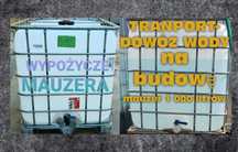Dowóz wody do basenu budowę napełnienie