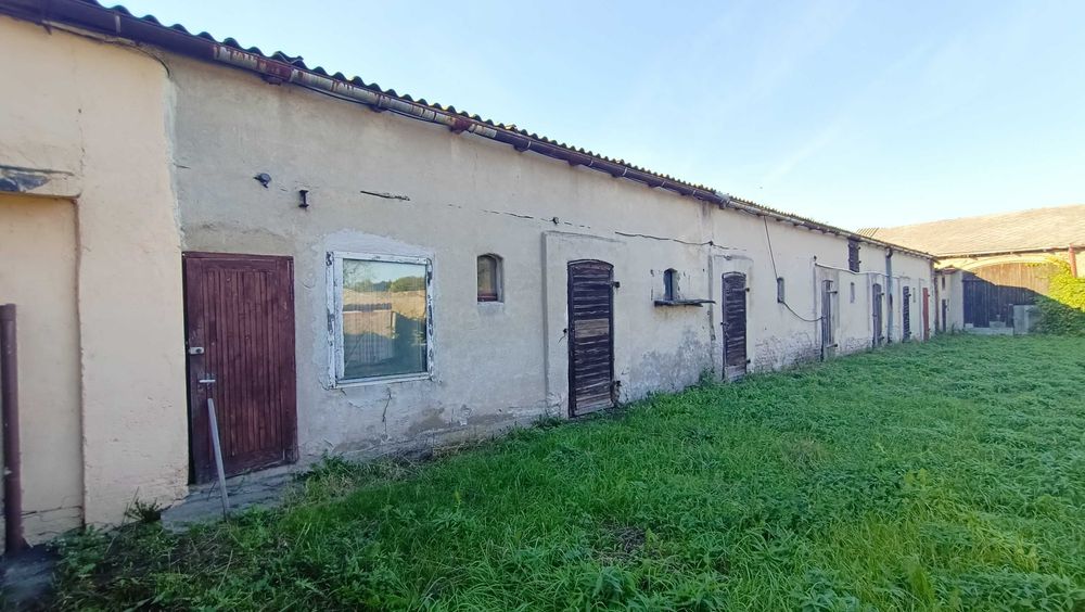 Nieruchomość zabudowana dom i budynki gospodarcze w Raciążu