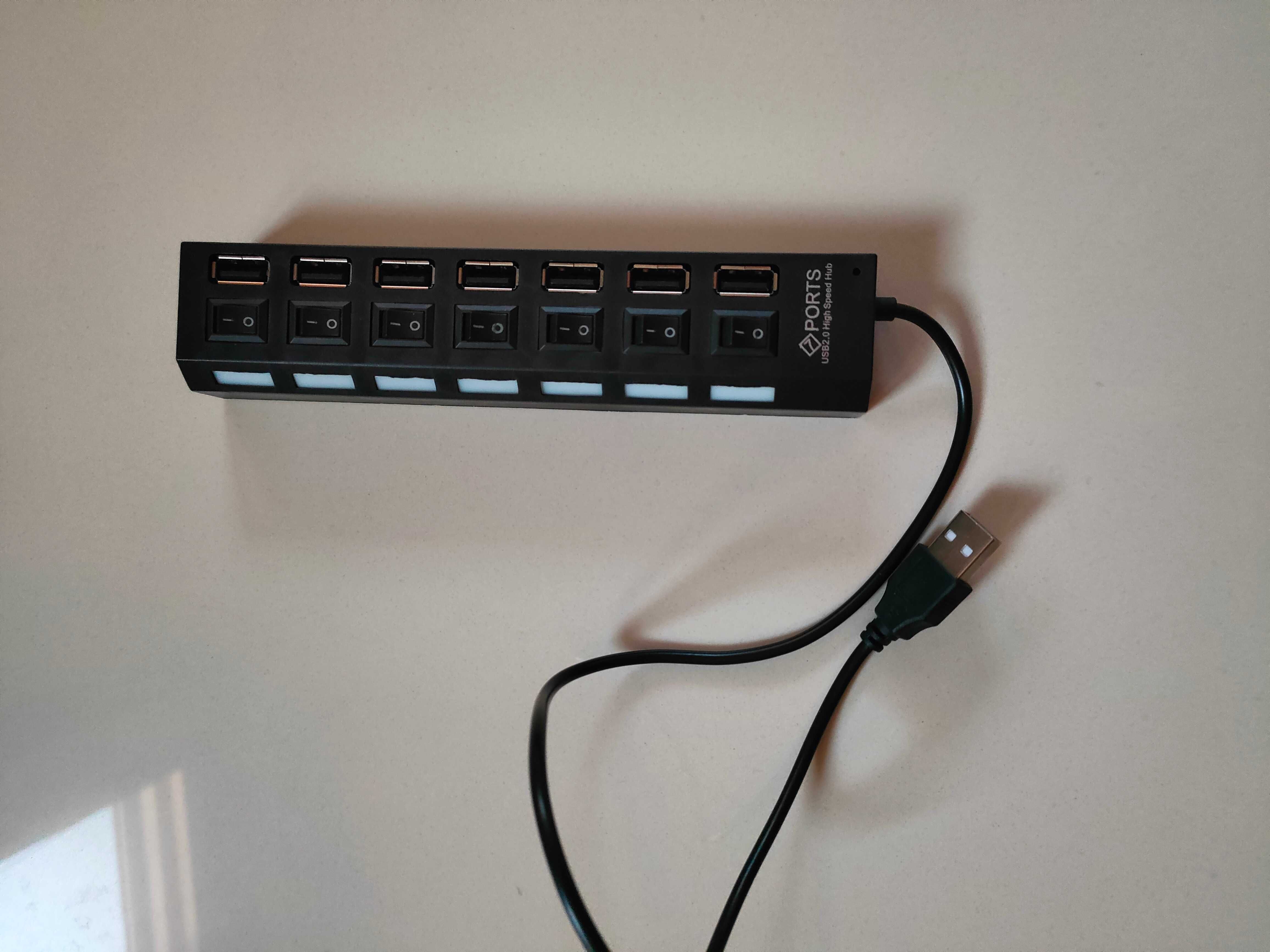 Port USB 2.0 na 7 wejść