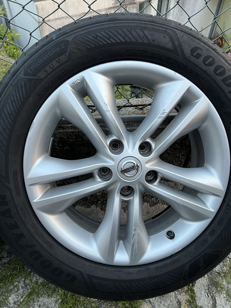 Jantes Nissan Qashqai R17
