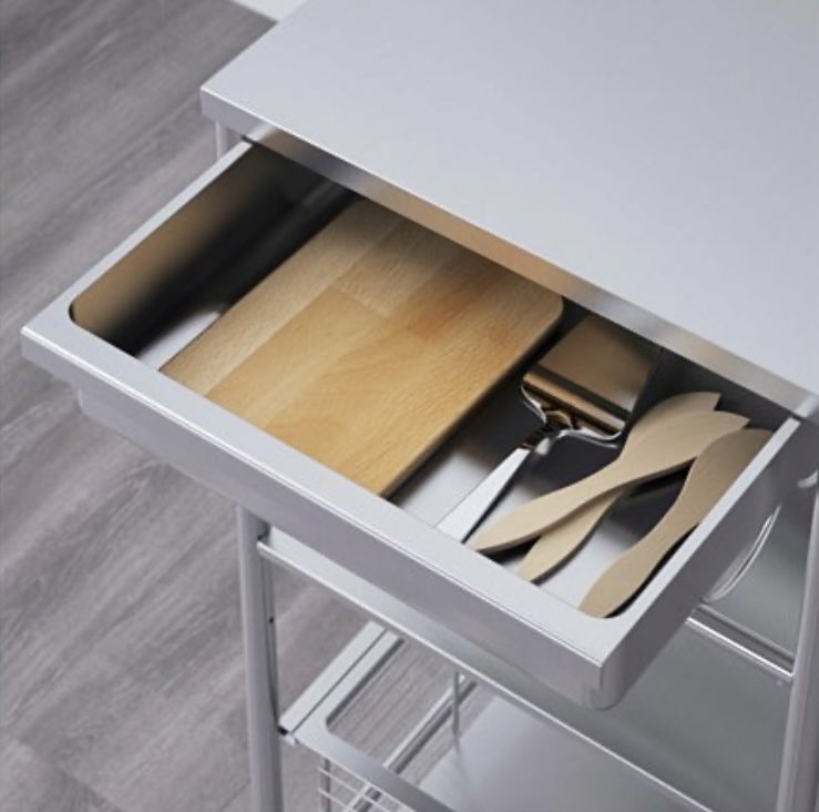 IKEA Barek kuchenny GRUNDTAL ze stali nierdzewnej