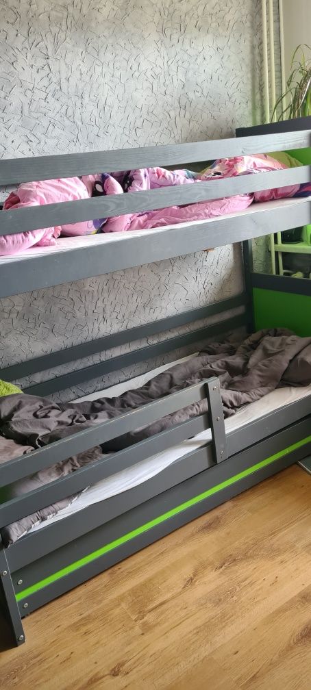 Łóżko piętrowe dla dzieci 196cm x 87.5cm