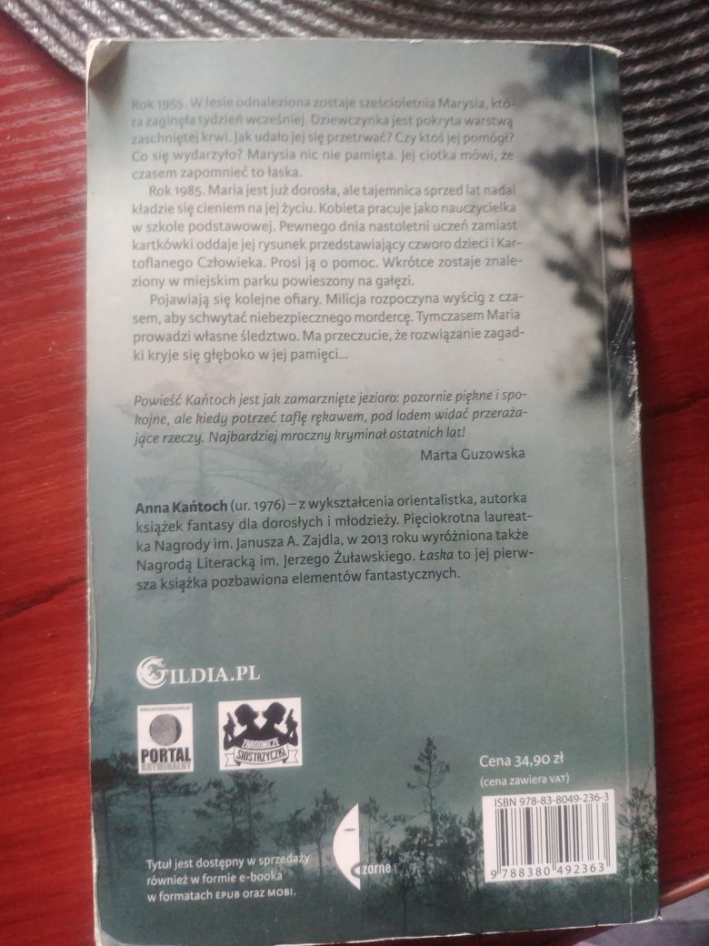 Anna Kańtoch "Łaska"-kryminał